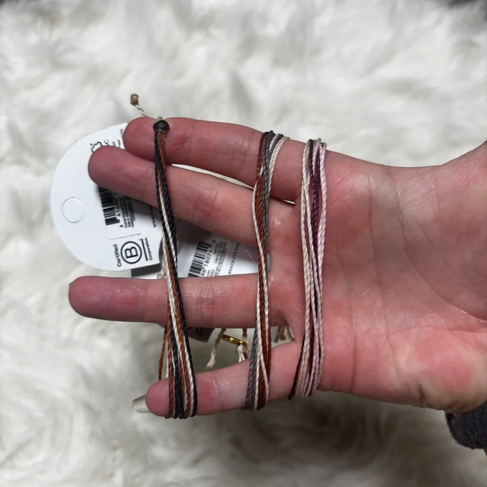 Bundle of 3 Pura Vida Bracelets NEW